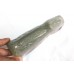 Only Handle for Sword Hand Engraved Natural Grey Jade Stone Sheep Goat C726